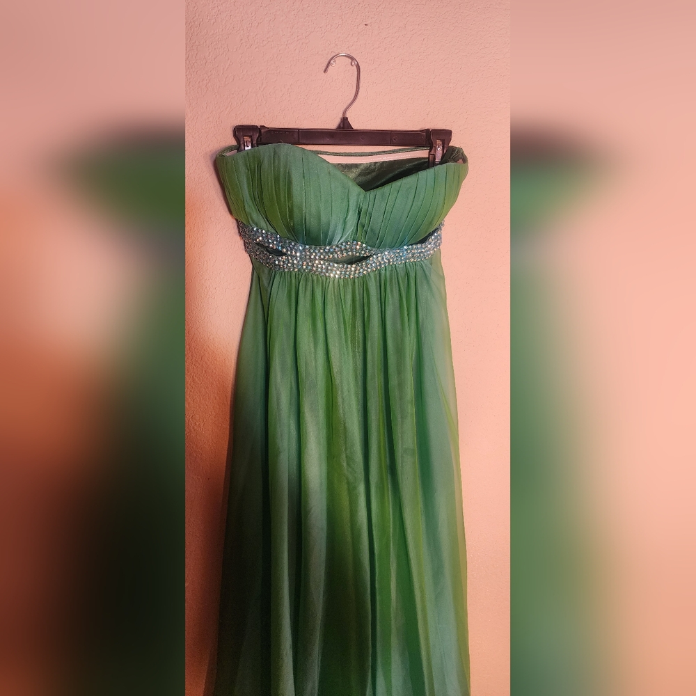 Cache Green Prom Dress